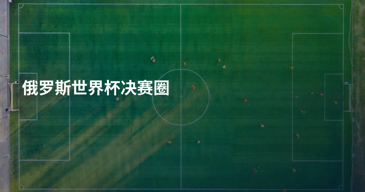 俄罗斯世界杯决赛圈