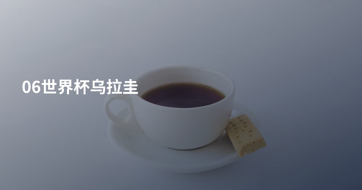 06世界杯乌拉圭