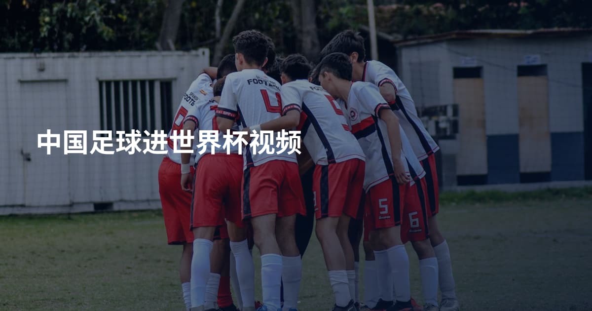 中国足球进世界杯视频