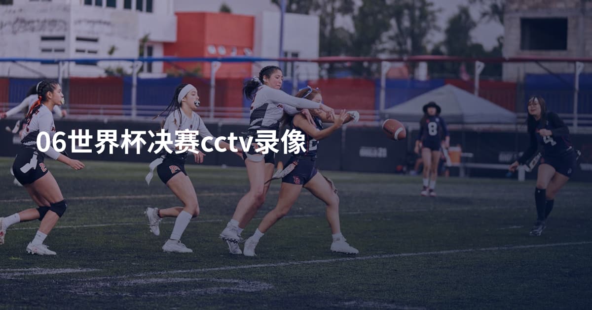 06世界杯决赛cctv录像