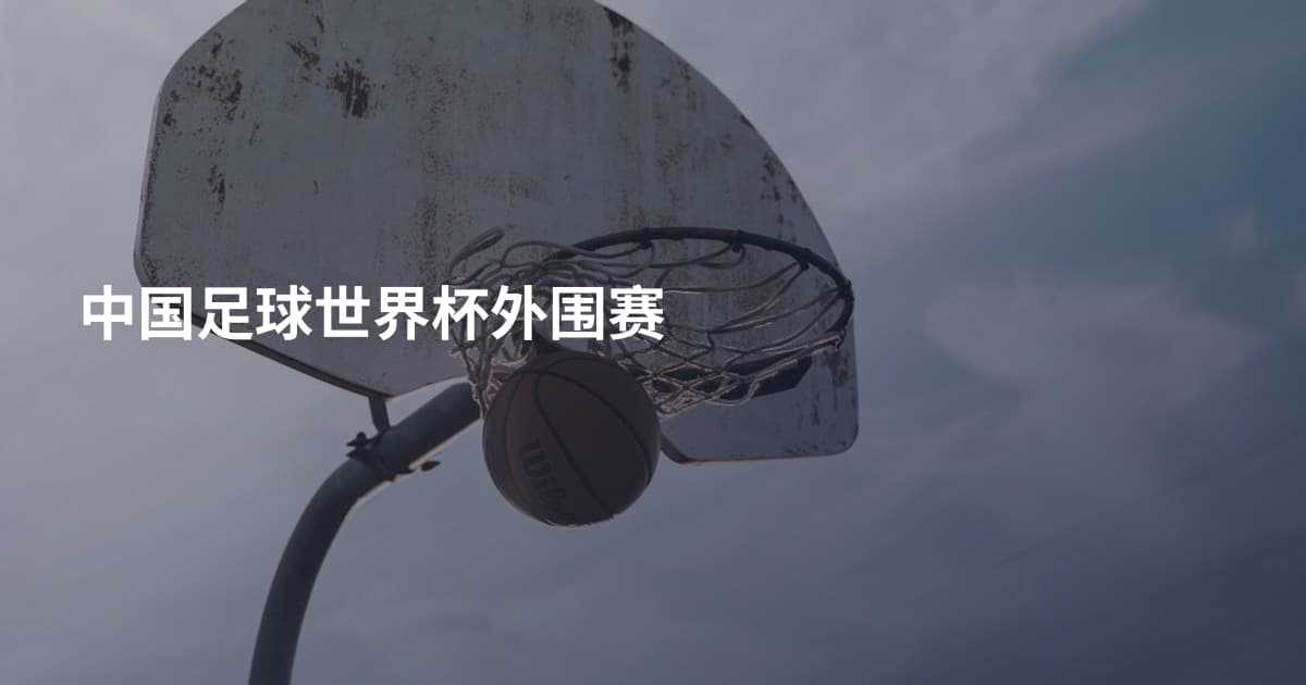 中国足球世界杯外围赛