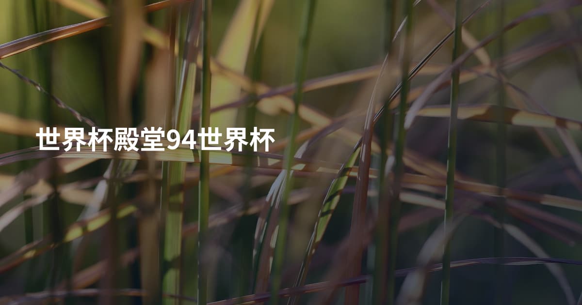 世界杯殿堂94世界杯