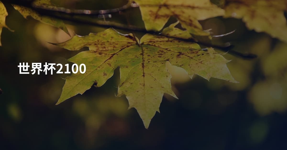 世界杯2100