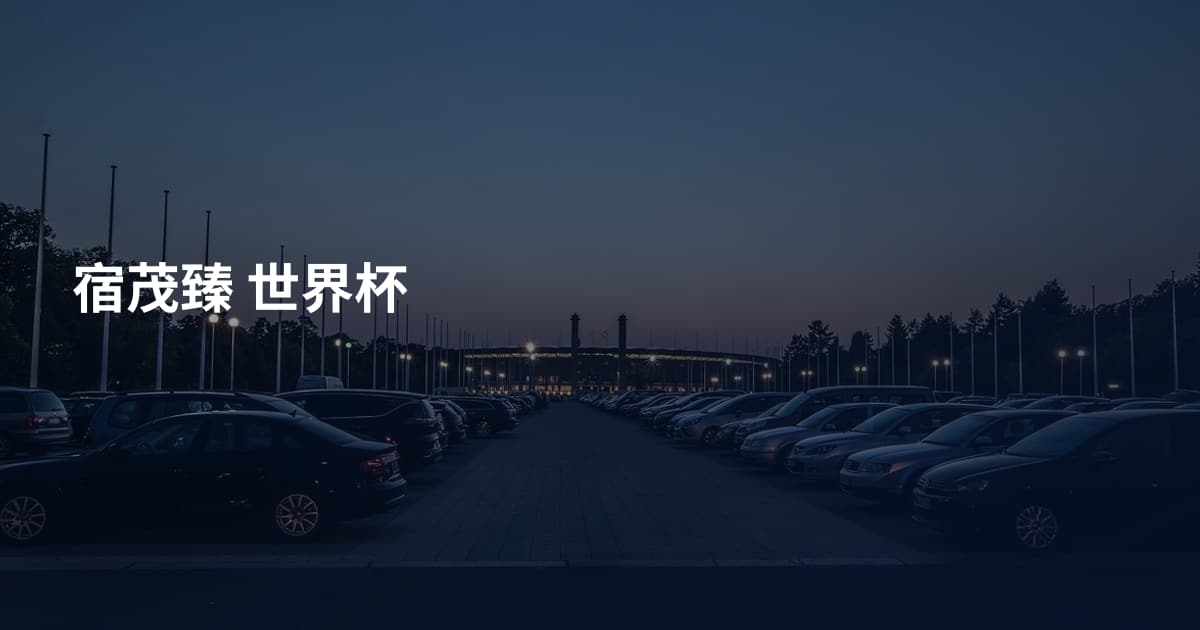 宿茂臻 世界杯