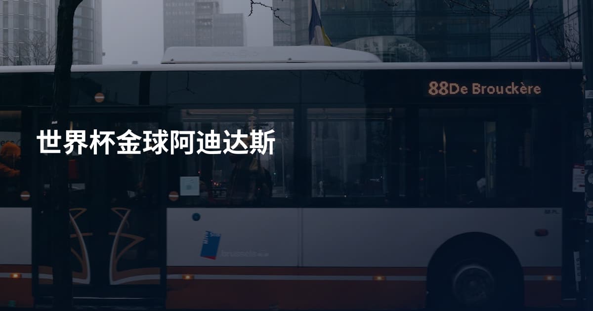 世界杯金球阿迪达斯