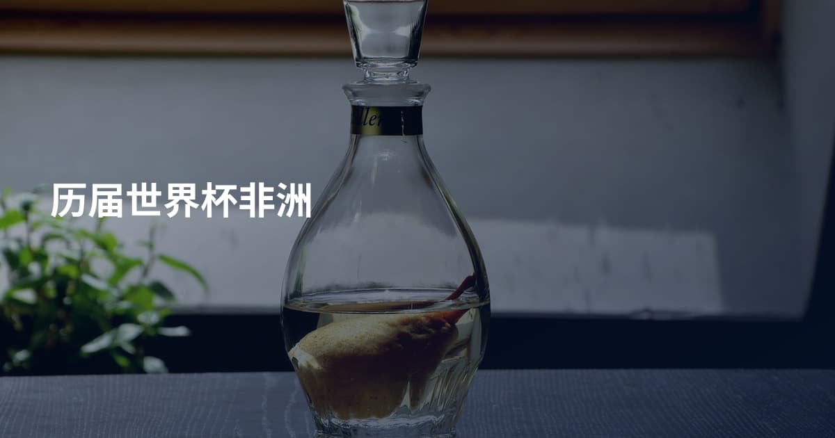 历届世界杯非洲