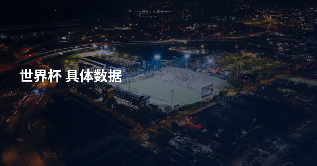 世界杯 具体数据