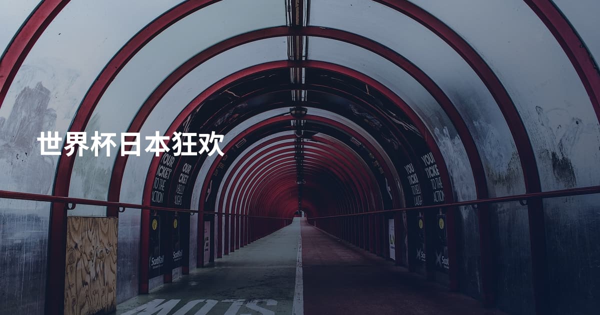 世界杯日本狂欢