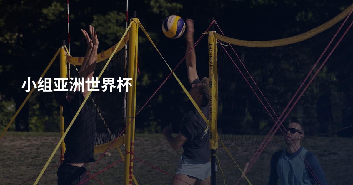小组亚洲世界杯
