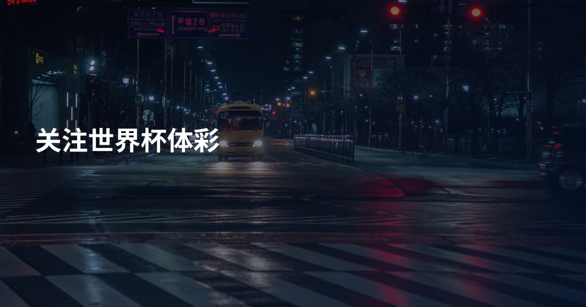 关注世界杯体彩