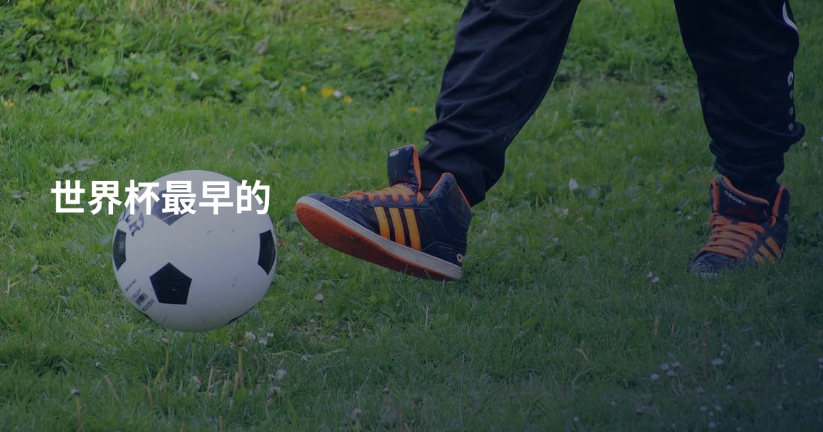 世界杯最早的