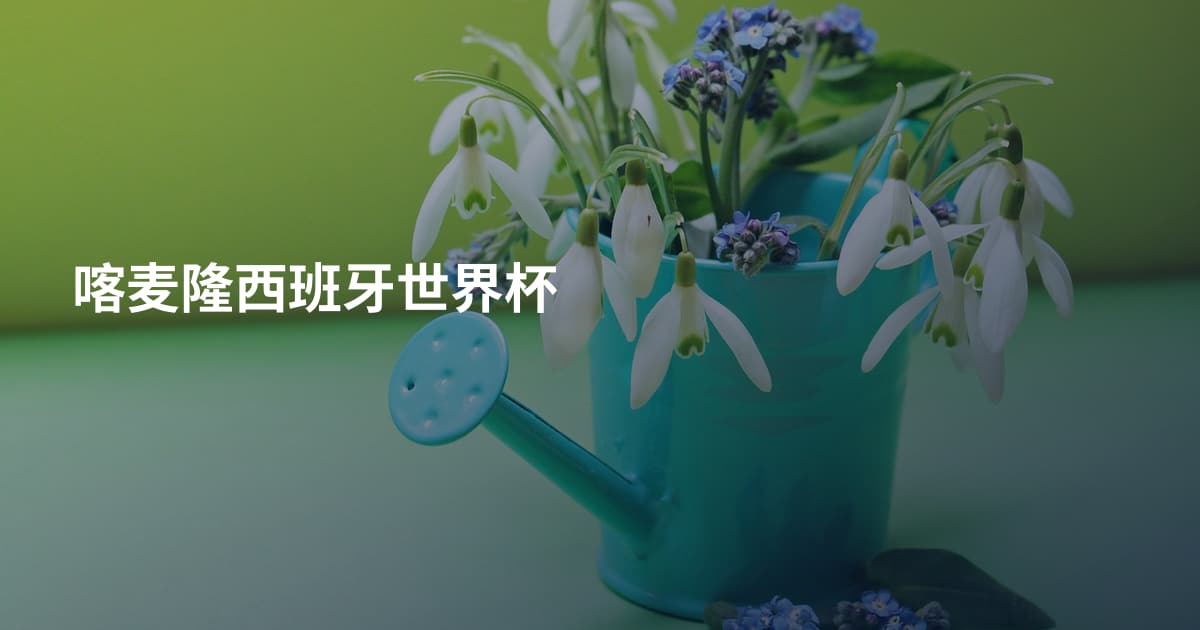 喀麦隆西班牙世界杯