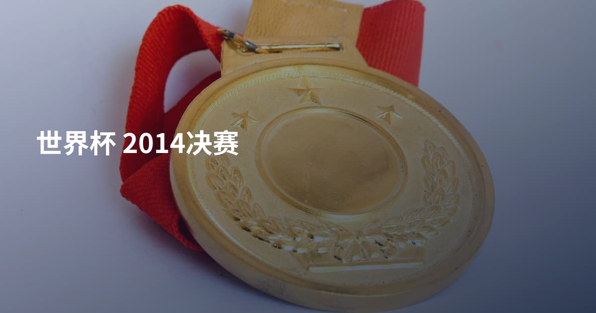 世界杯 2014决赛