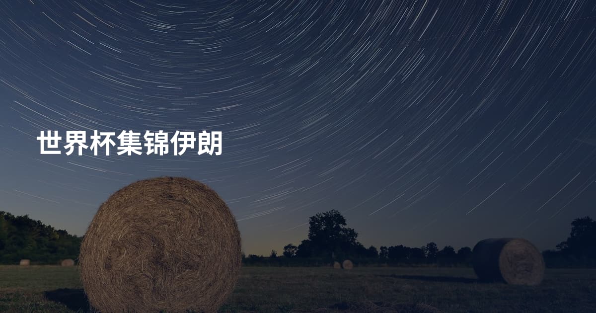 世界杯集锦伊朗