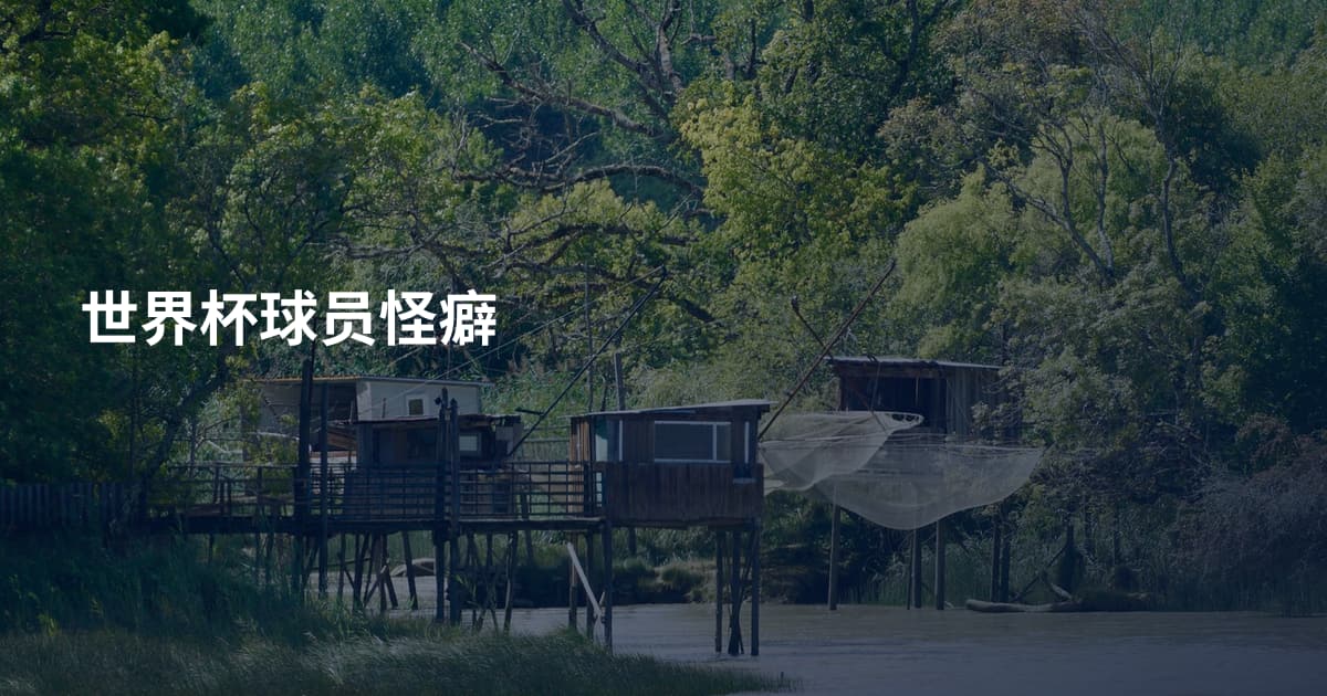 世界杯球员怪癖