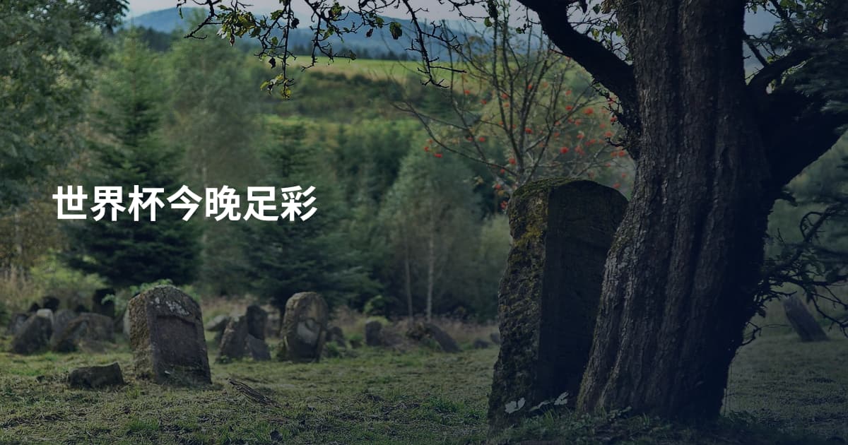 世界杯今晚足彩