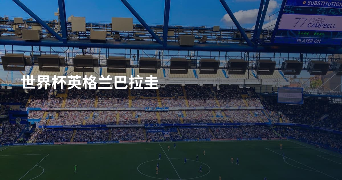 世界杯英格兰巴拉圭