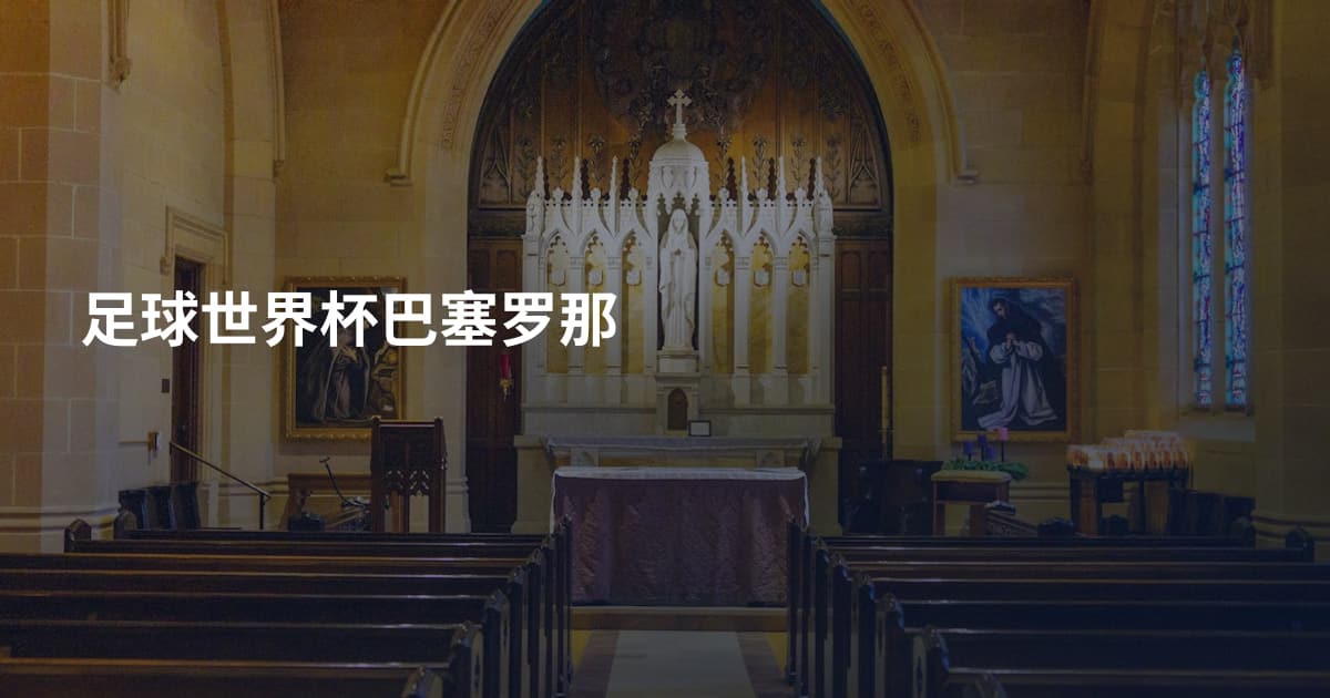 足球世界杯巴塞罗那