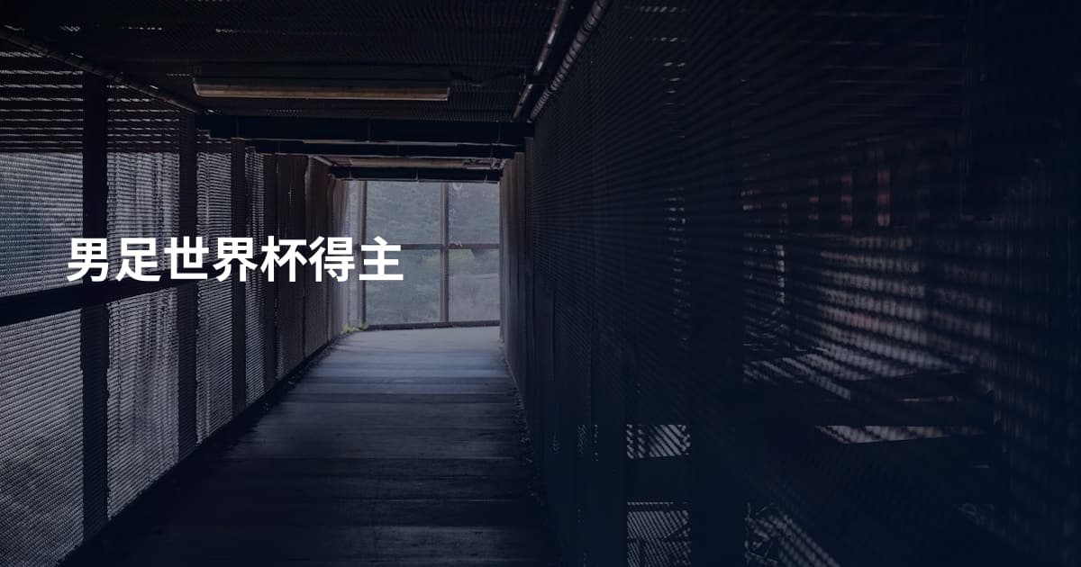 男足世界杯得主