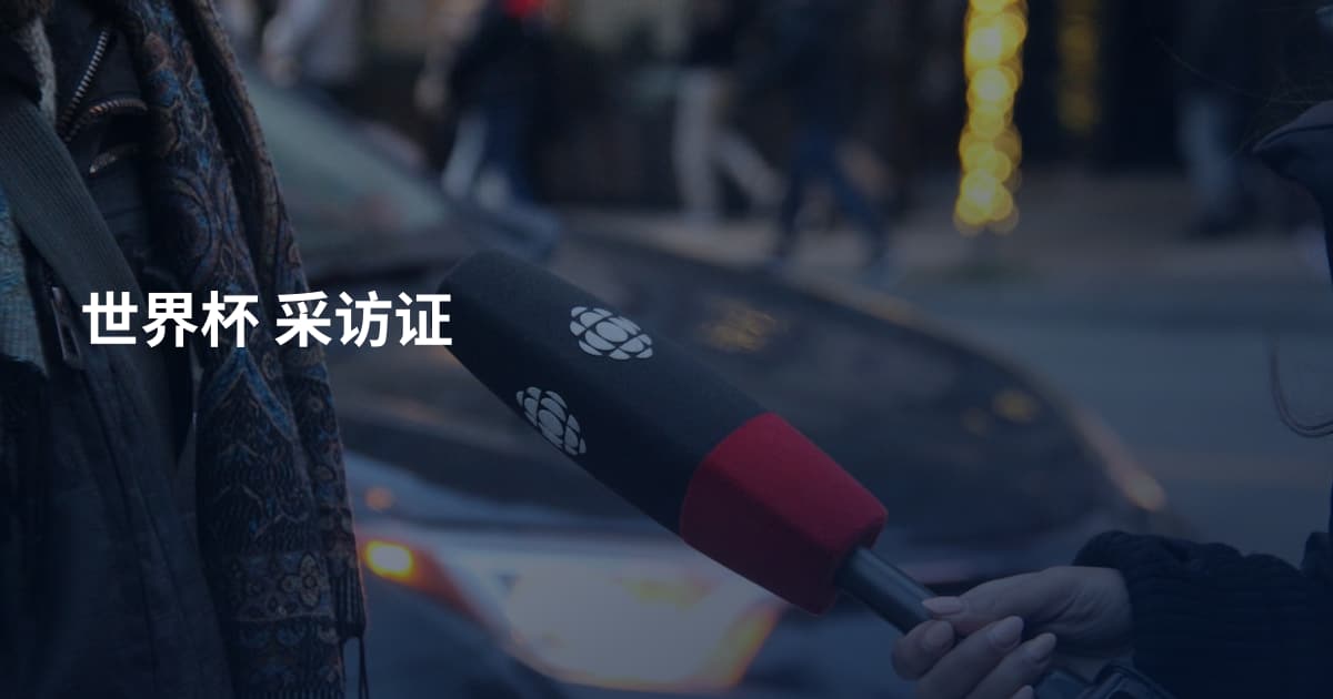 世界杯 采访证