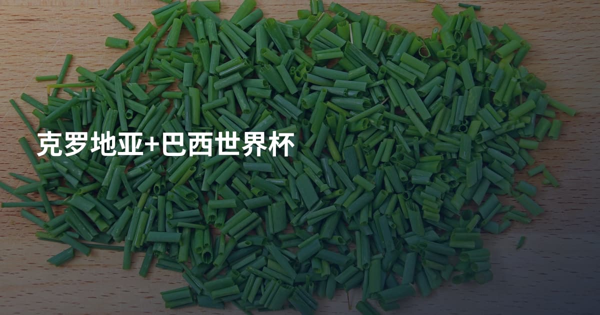 克罗地亚+巴西世界杯