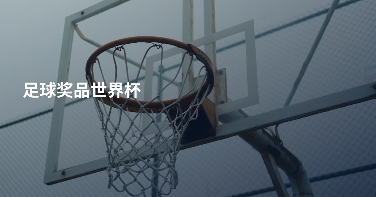 足球奖品世界杯