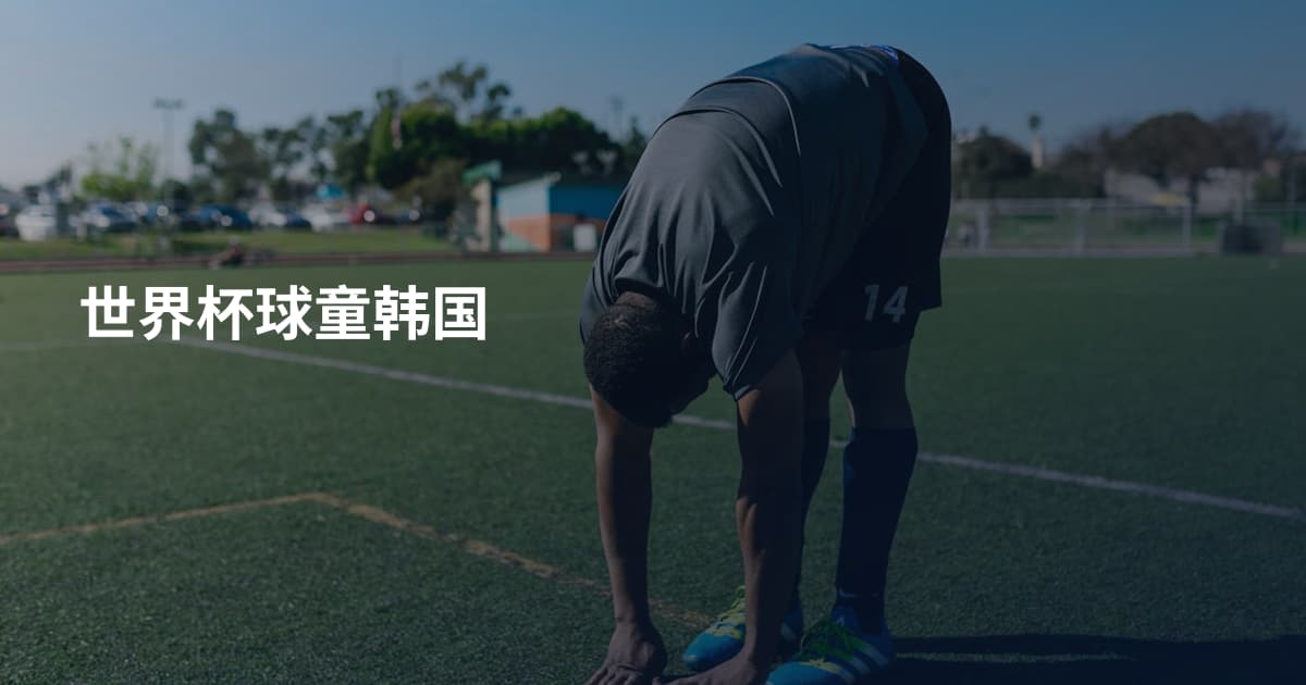 世界杯球童韩国