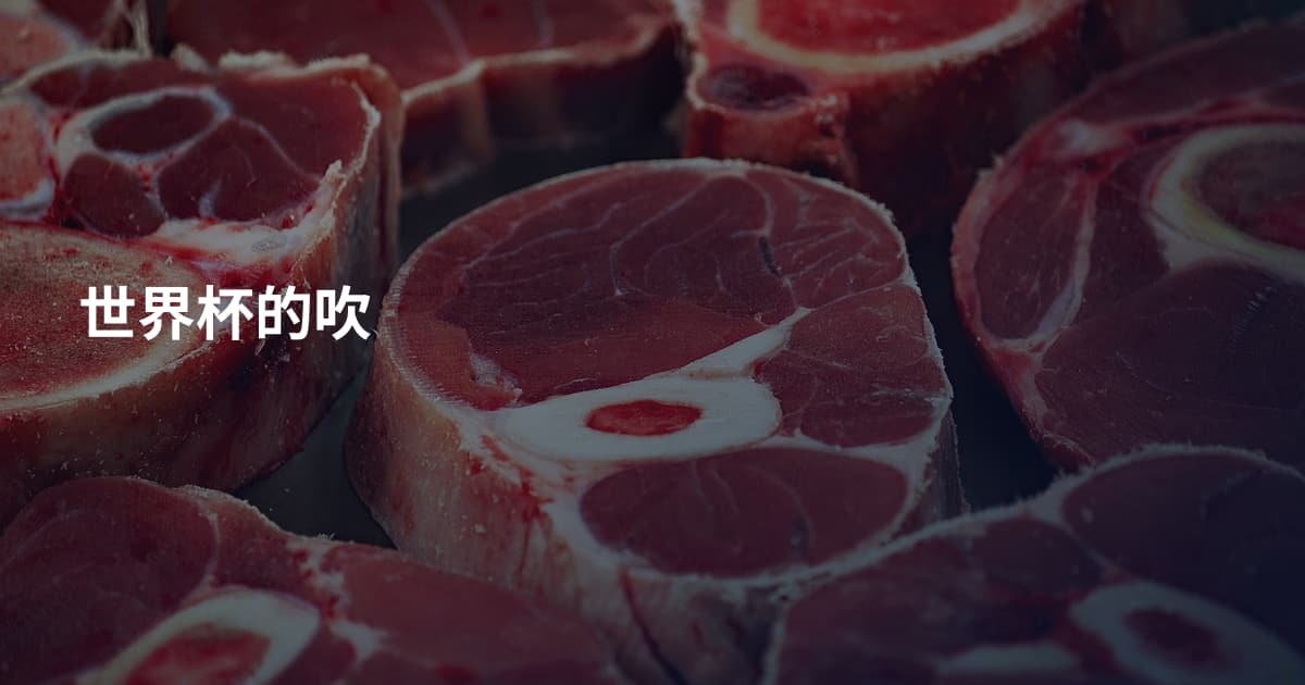 世界杯的吹