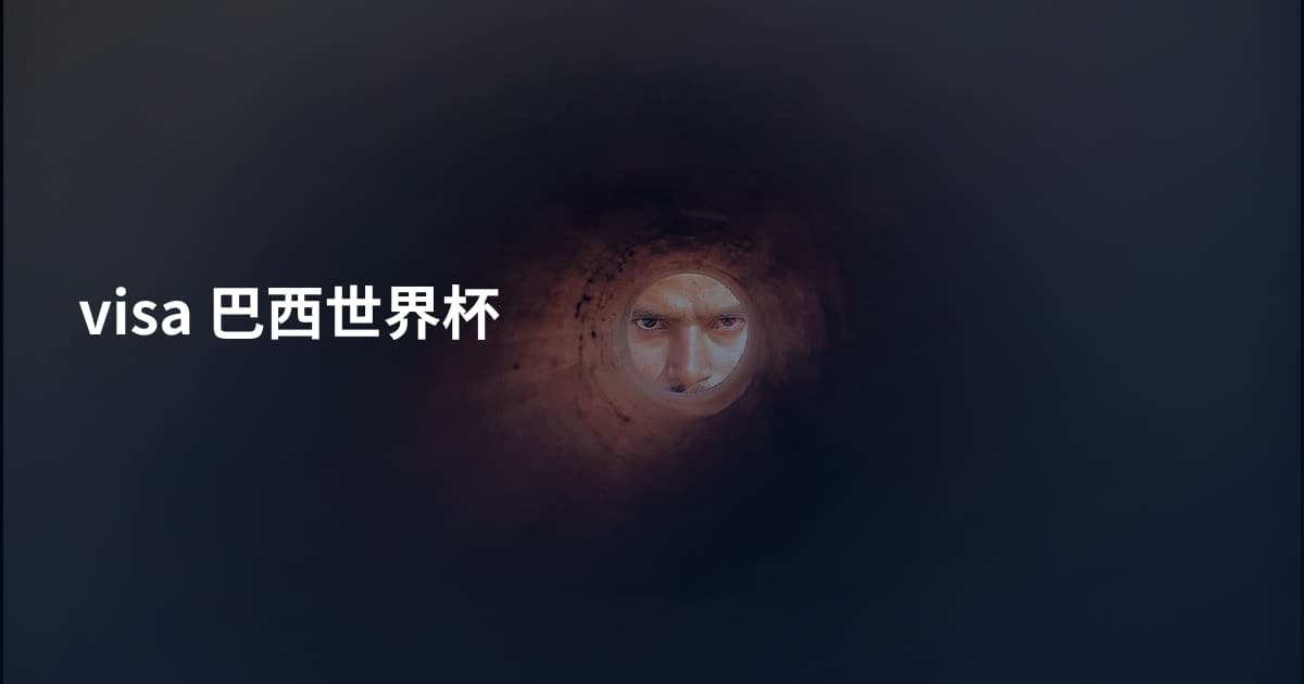 visa 巴西世界杯