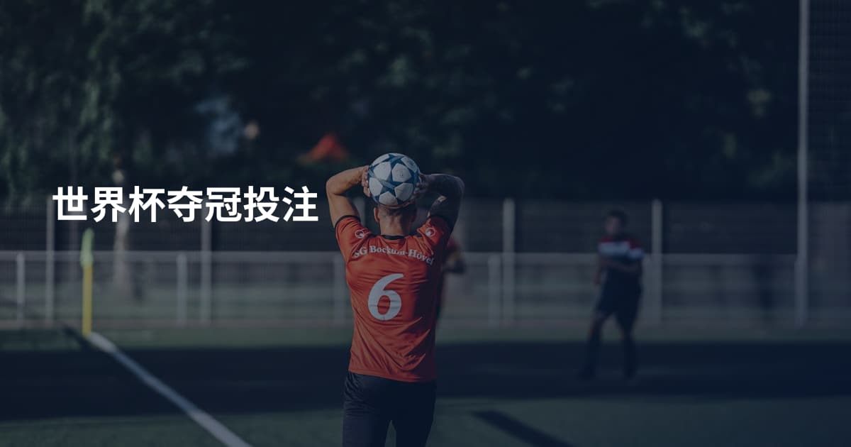 世界杯夺冠投注