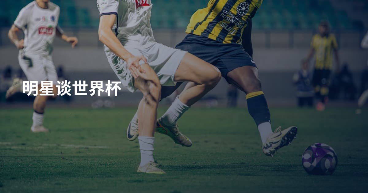 明星谈世界杯