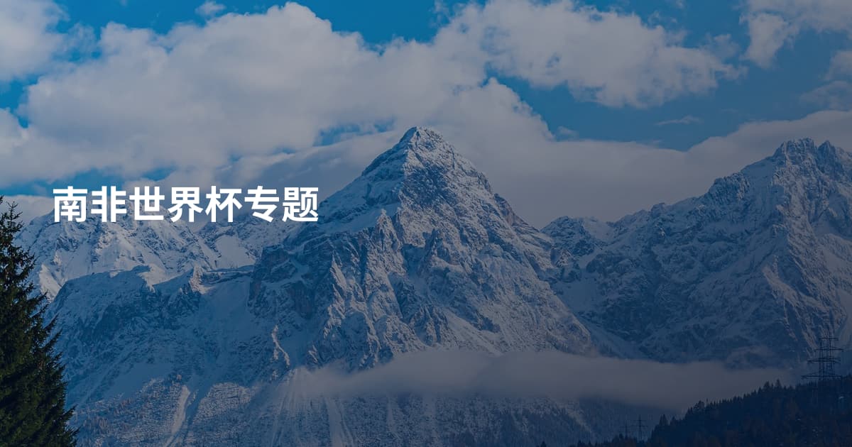 南非世界杯专题