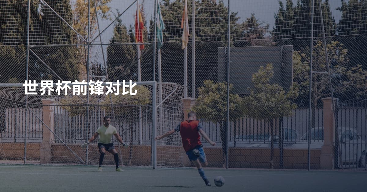 世界杯前锋对比