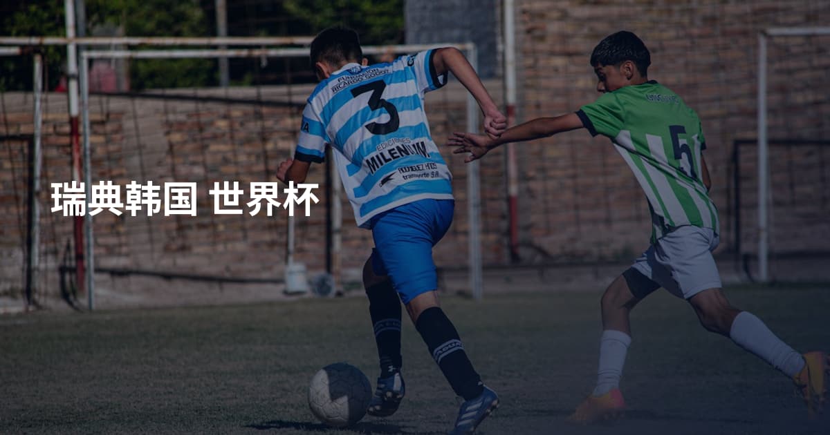 瑞典韩国 世界杯