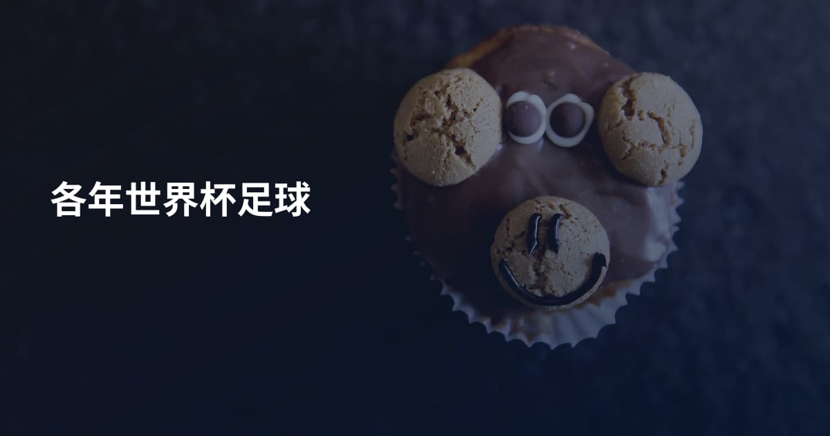 各年世界杯足球