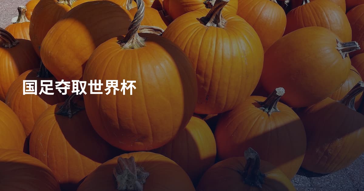 国足夺取世界杯