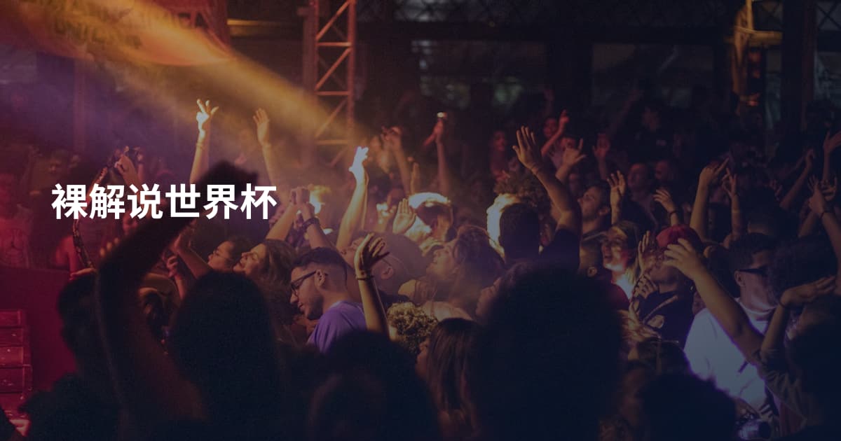 裸解说世界杯