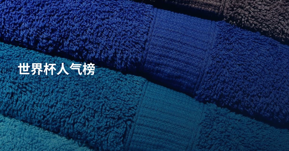 世界杯人气榜