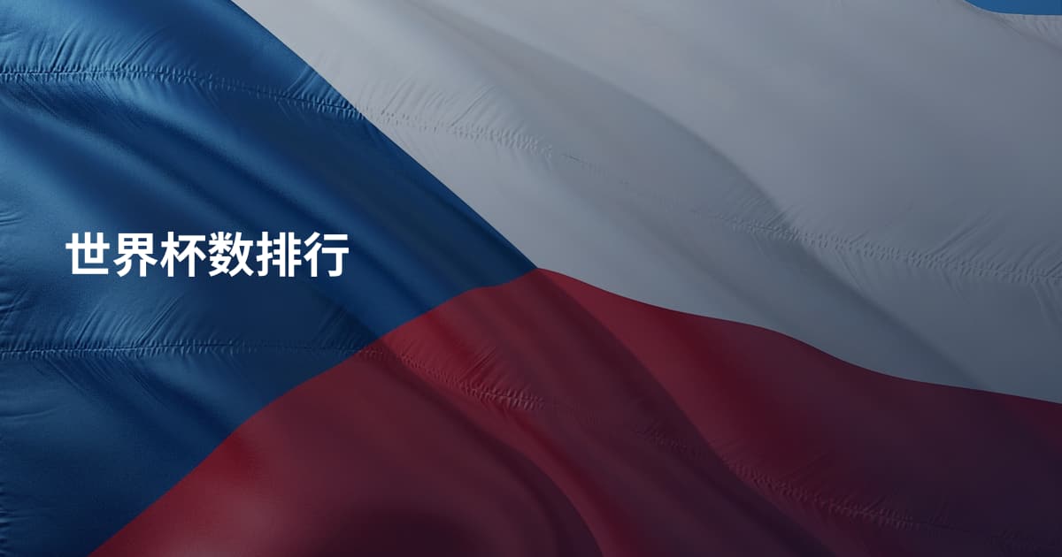 世界杯数排行