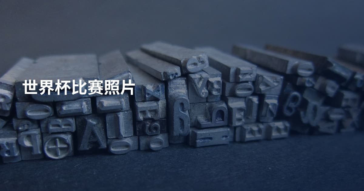 世界杯比赛照片