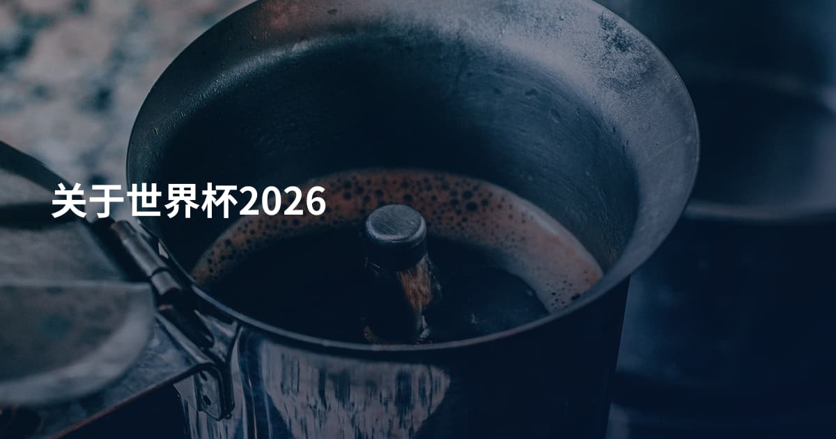 关于世界杯2026