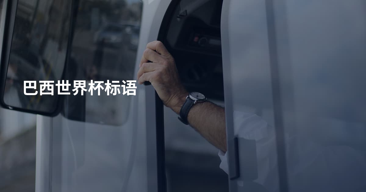 巴西世界杯标语