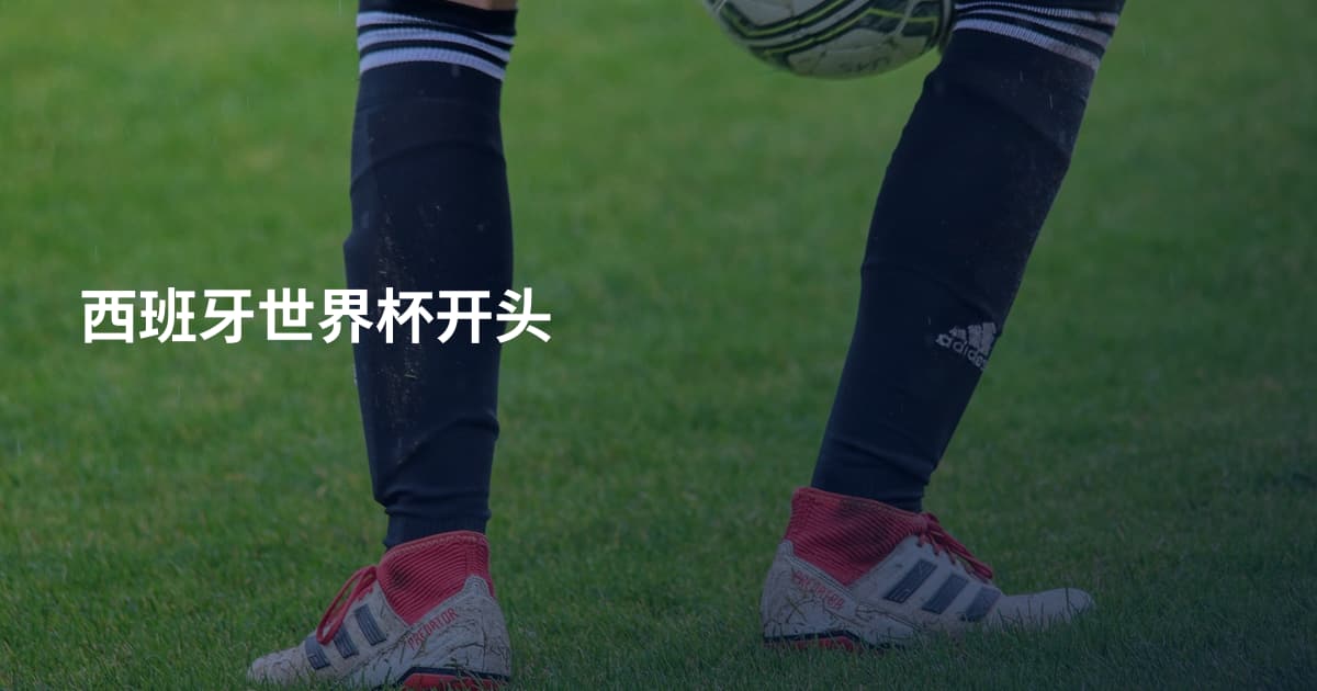 西班牙世界杯开头