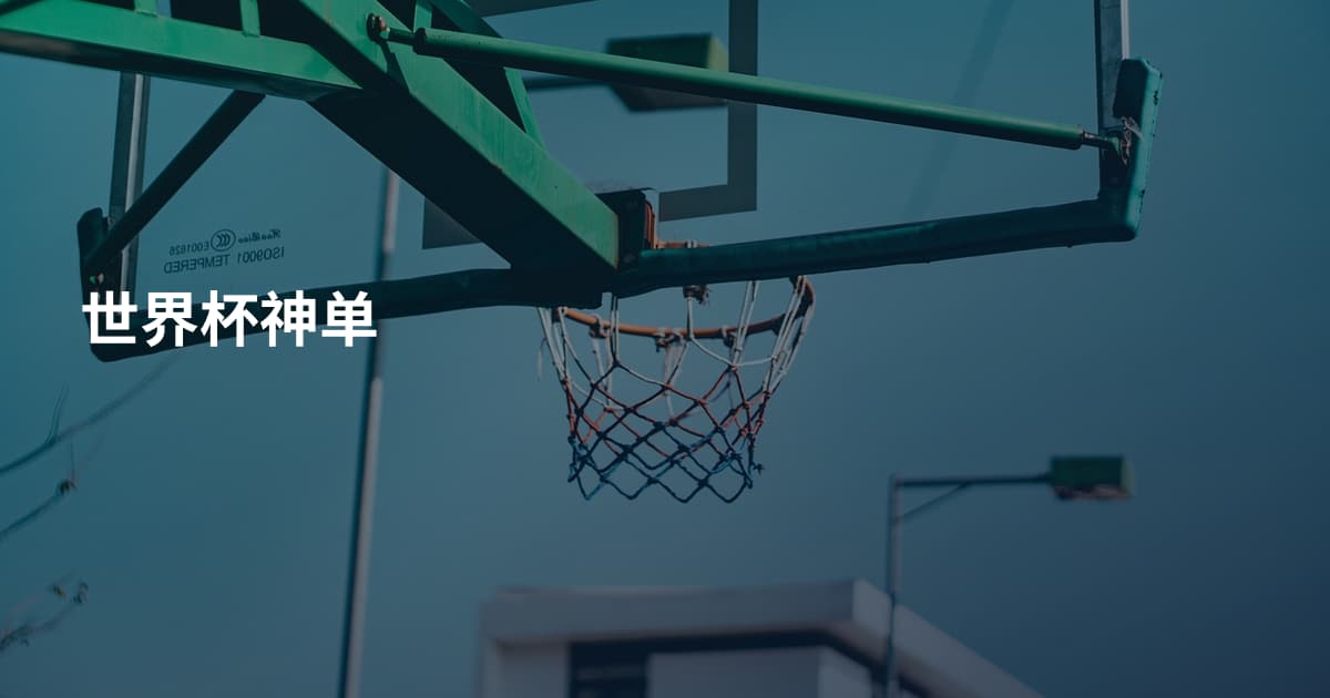 世界杯神单