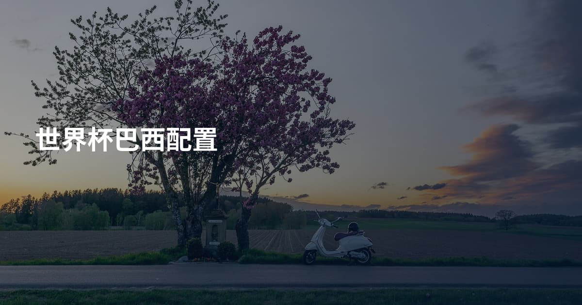 世界杯巴西配置
