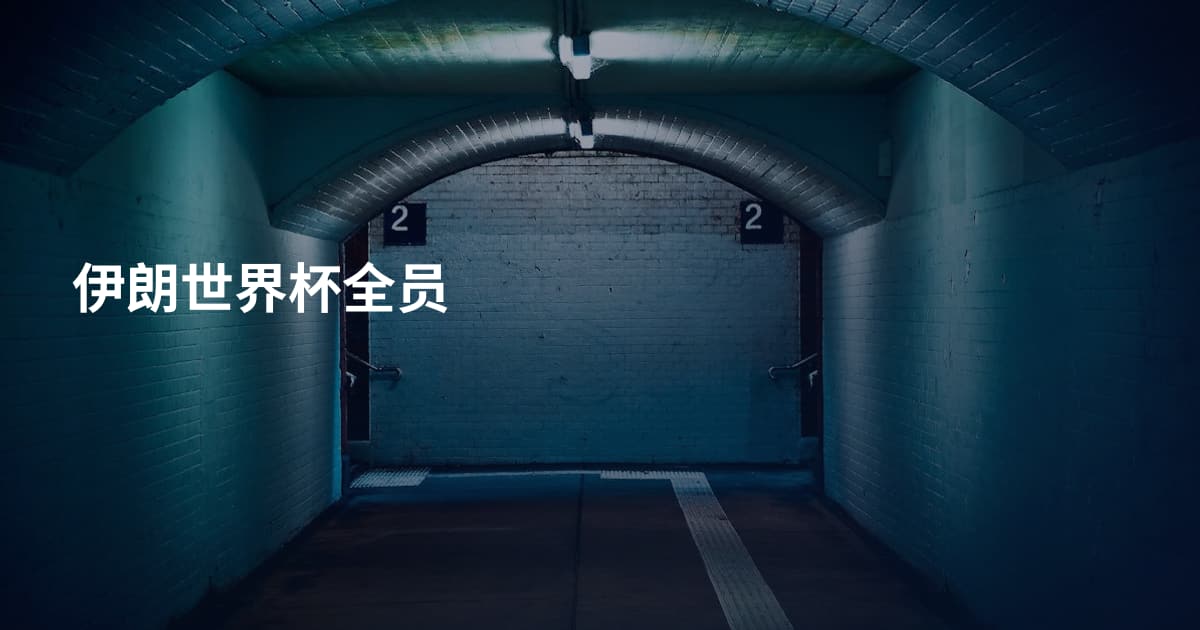 伊朗世界杯全员