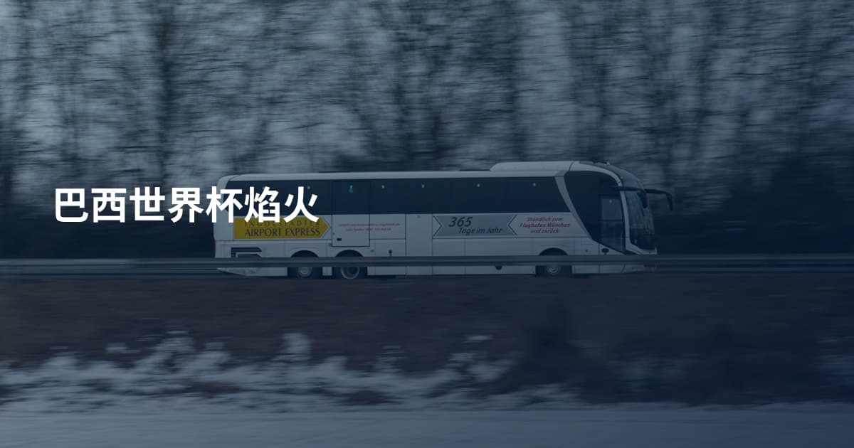 巴西世界杯焰火