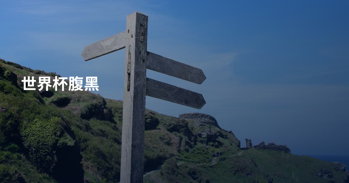 世界杯腹黑