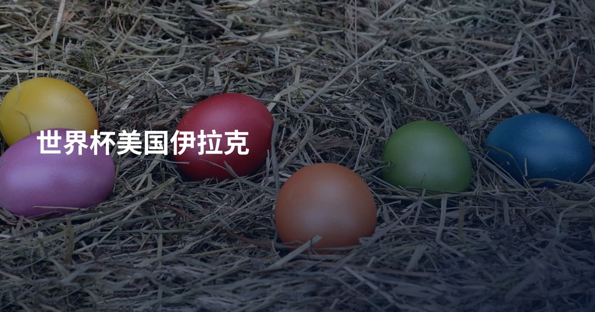 世界杯美国伊拉克