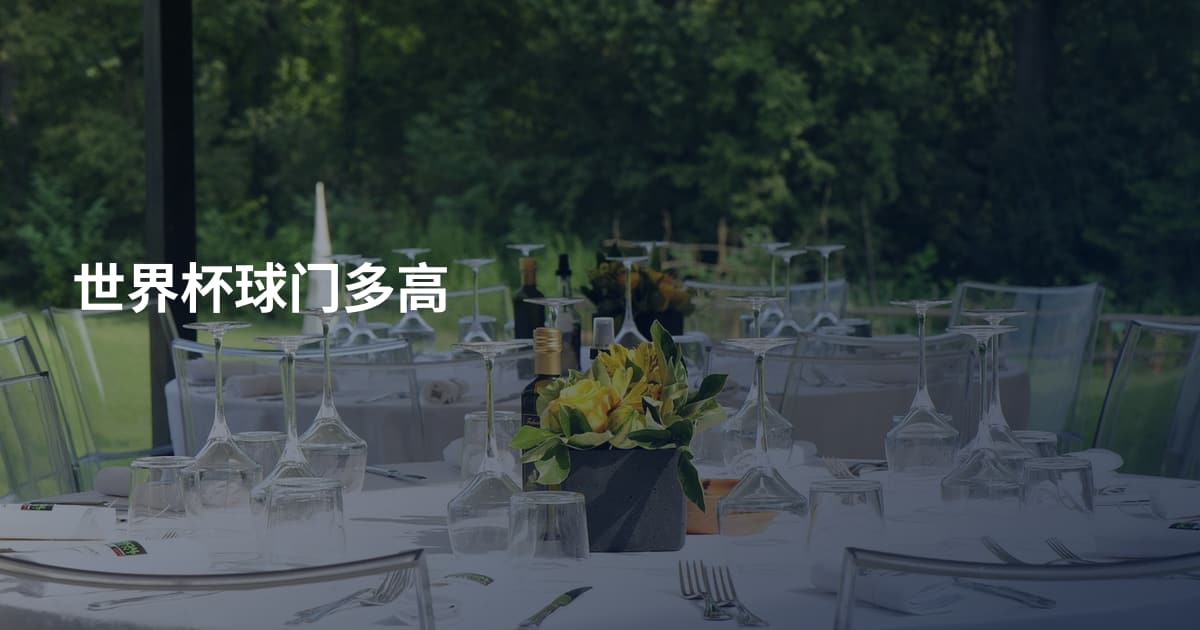 世界杯球门多高